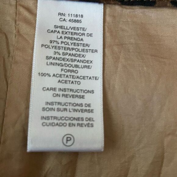 MICHAEL Michael Kors Brown and Black Animal Print Skirt - Picture 7 of 9